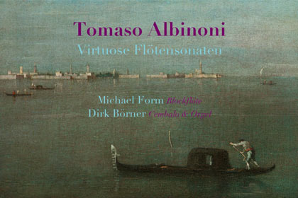 albinonis flute sonatas